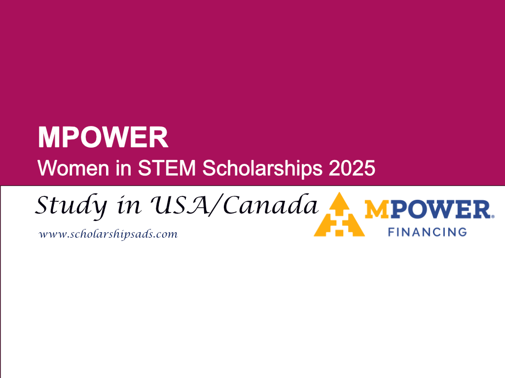 MPOWER USA and Canada Women in STEM Scholarships 2025